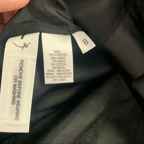 Ann Taylor Loft Gold and black mini skirt - Picture 12 of 12